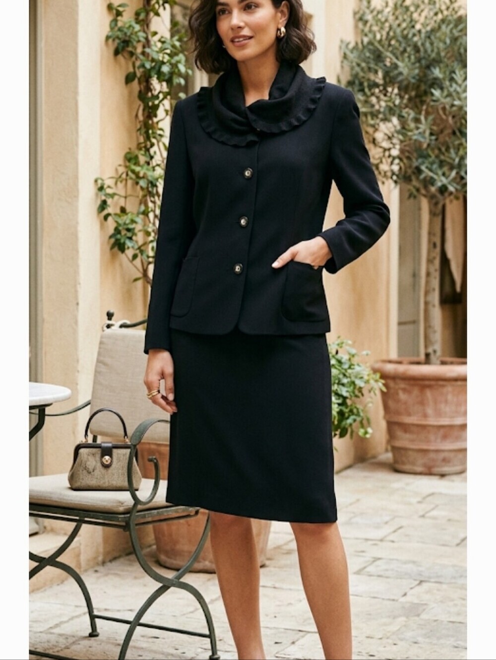 MOSCHINO suit Jacket and skirt